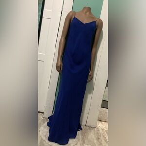 Elegant Royal Blue Maxi Dress